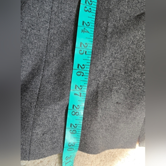 MICHAEL KORS Grey Loghtweight Long Blazer Coat. Size 8 - Picture 15 of 15